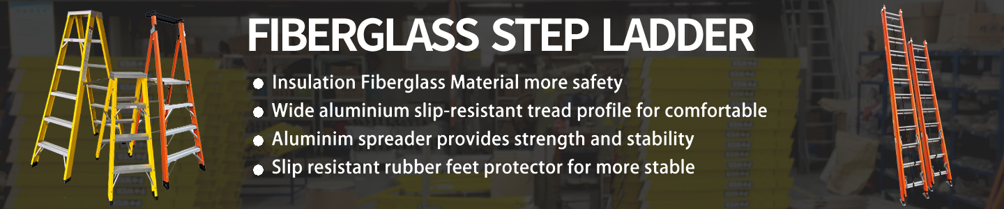 Fiberglass ladder