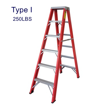 Type I Fiberglass ladder DFT-106S